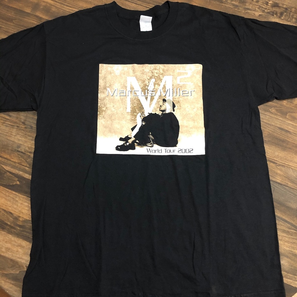 Men's XL VINTAGE Marcus Miller 2002 Tour T-Shirt
